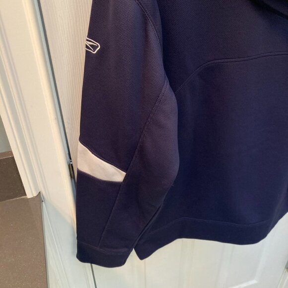 Dallas Cowboys NFL Authentic RBK Pullover Hoodie Sweatshirt Size L/XL - Picture 6 of 8